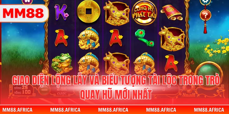 Nổ Hũ Cây Phú Quý - Không Gian Săn Thưởng Đỉnh Cao 2 Giao diện lộng lẫy và biểu tượng tài lộc trong trò quay hũ mới nhất