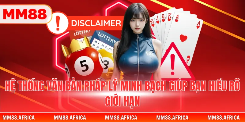 MIỄN TRỪ TRÁCH NHIỆM 1 Hệ thống văn bản pháp lý minh bạch giúp bạn hiểu rõ giới hạn