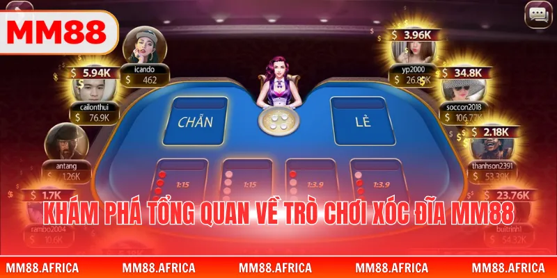 Xóc Đĩa MM88 – Luật Chơi Dễ Hiểu, Trải Nghiệm Live Kịch Tính 2 Khám phá tổng quan về trò chơi xóc đĩa MM88