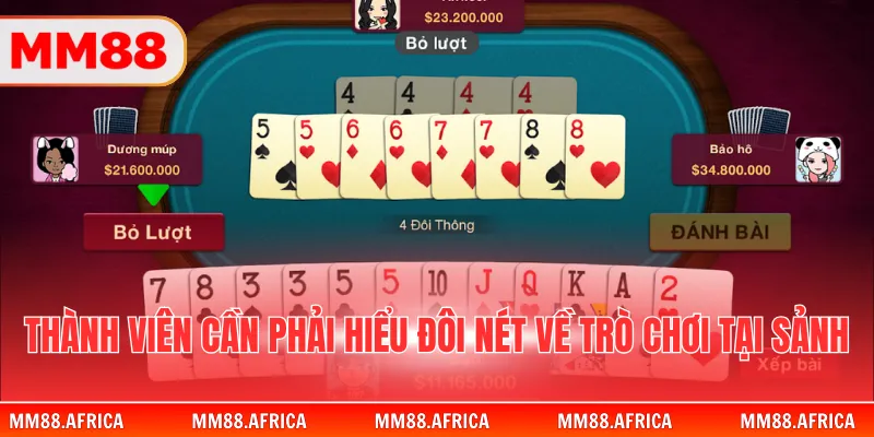 Tiến Lên Miền Nam – Luật Chơi Cơ Bản Và Thuật Ngữ Cần Biết 2 Thành viên cần phải hiểu đôi nét về trò chơi tại sảnh